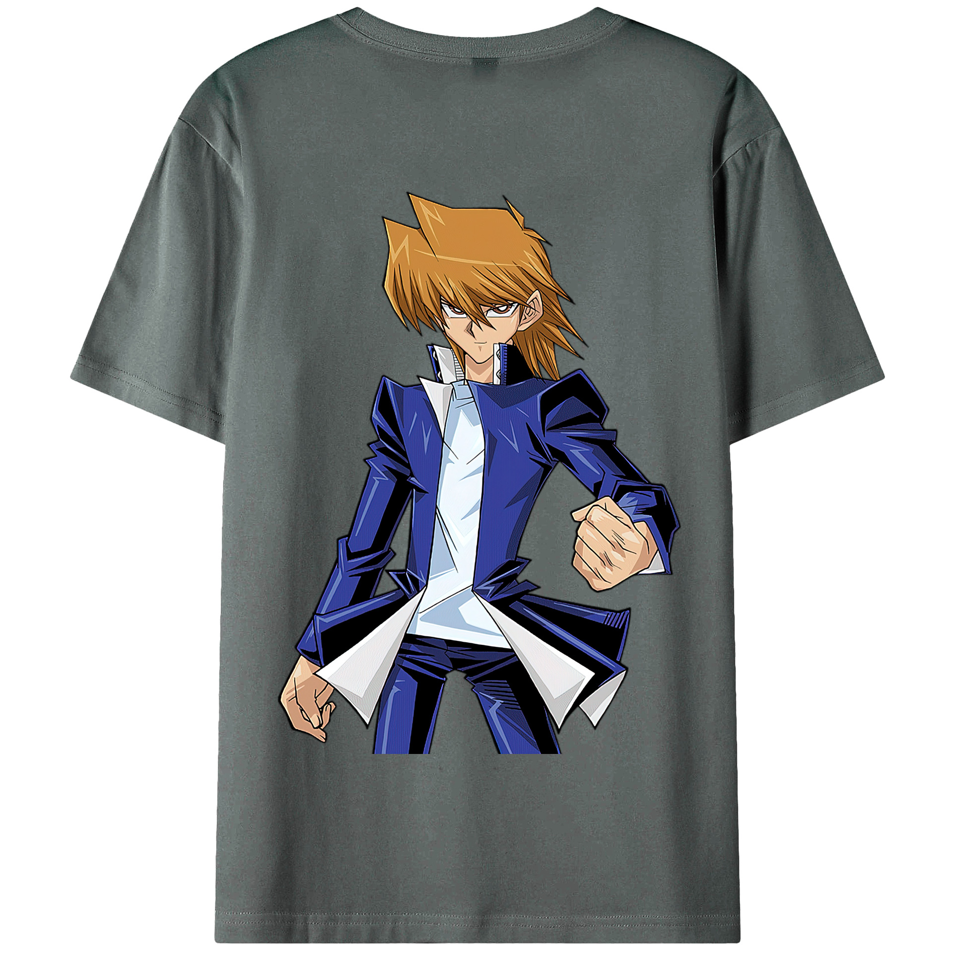 （画像用） 遊☆戯☆王 Yu-Gi-Oh! 綿100％半袖Tシャツ（背面プリント）
